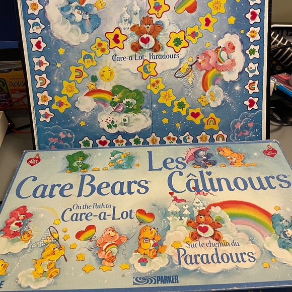 Vintage Care Bears ❤️🌈 On the Path to Care-a-Lot Board Game - Picture 5 of 8